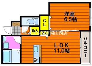 リーベⅠの物件間取画像